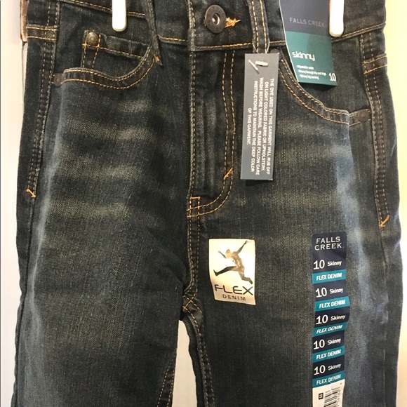 Boys FALLS CREEK Blue Jeans Size 10 Kids - Picture 6 of 6